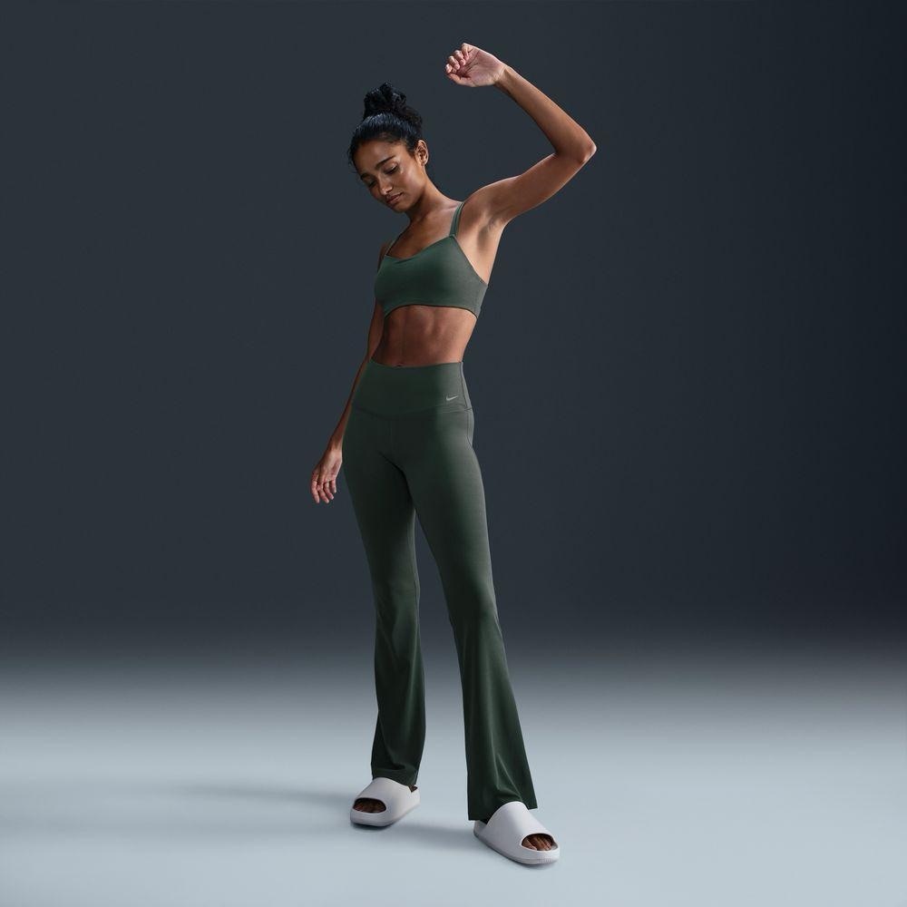 Nike Zenvy High Waisted Flare Leggings Vintage Green (size S)